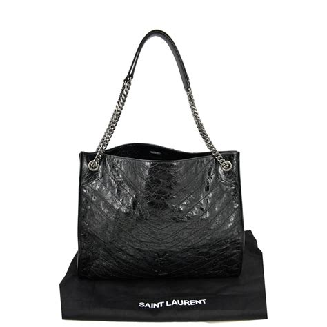 ysl crinkle tote